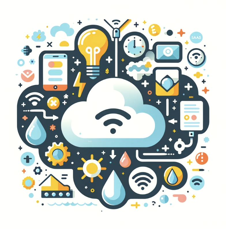 icon and hub of utility companies